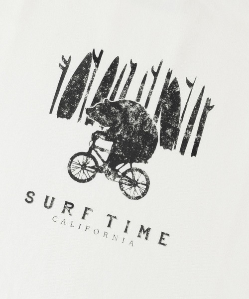 URBAN RESEARCH Sonny Label（アーバンリサーチサニーレーベル）の「ベアーモチーフグラフィックTシャツ（Tシャツ/カットソー・メンズ・レッド/チャコールグレー/オフホワイト・LARGE/MEDIUM）」の19枚目の写真