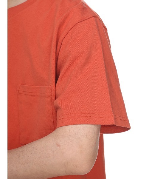 Goodwear(グッドウェア)の「Goodwear USAコットン ポケット クルーネック Tシャツ REGULAR 2W7-2500(Tシャツ/カットソー・メンズ・ホワイト/ネイビー/グリーン/ダークグレー/ブラック/オレンジ・L/LL/M)」の7枚目の写真