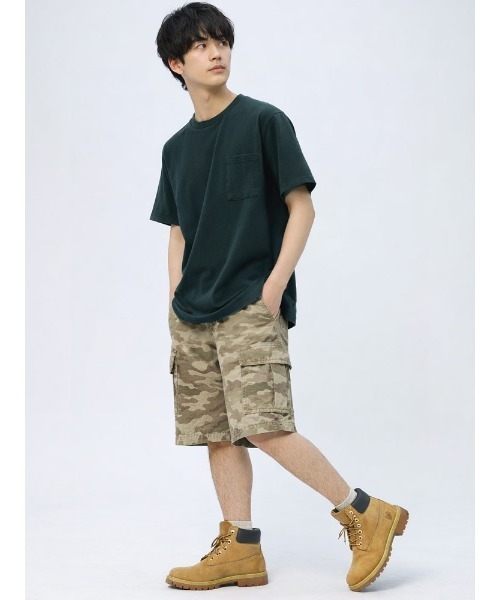 Goodwear(グッドウェア)の「Goodwear USAコットン ポケット クルーネック Tシャツ REGULAR 2W7-2500(Tシャツ/カットソー・メンズ・ホワイト/ネイビー/グリーン/ダークグレー/ブラック/オレンジ・L/LL/M)」の21枚目の写真