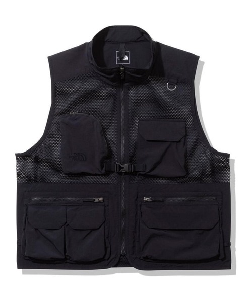 THE NORTH FACE(ザノースフェイス)の「THENORTHFACE/ザ・ノースフェイス/Utility Mesh Vest/ユーティリティ メッシュ ベスト/NP22331(ベスト・メンズ・ブラック/カーキ/ベージュ・L/M)」の17枚目の写真