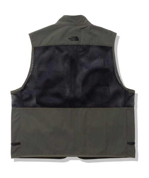 THE NORTH FACE(ザノースフェイス)の「THENORTHFACE/ザ・ノースフェイス/Utility Mesh Vest/ユーティリティ メッシュ ベスト/NP22331(ベスト・メンズ・ブラック/カーキ/ベージュ・L/M)」の6枚目の写真