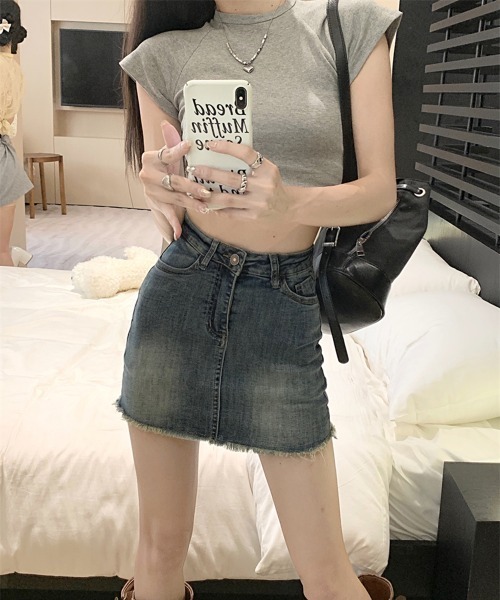 ⭐️yukiemon バブルスカート デニム 美品 yukiemon バブルスカート デニム 美品