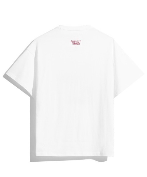 HIPANDA(ハイパンダ)の「HIPANDA ハイパンダ メンズ フライ プリント Tシャツ(Tシャツ/カットソー・メンズ・ブラウン/ホワイト・SMALL/MEDIUM/LARGE/X-LARGE/XX-LARGE)」の3枚目の写真
