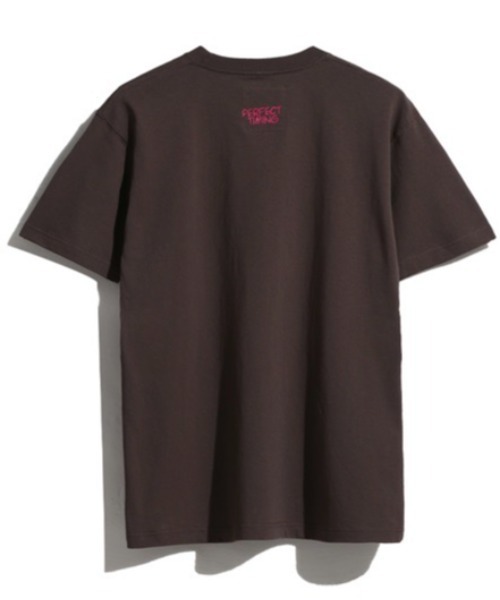 HIPANDA(ハイパンダ)の「HIPANDA ハイパンダ メンズ フライ プリント Tシャツ(Tシャツ/カットソー・メンズ・ブラウン/ホワイト・SMALL/MEDIUM/LARGE/X-LARGE/XX-LARGE)」の6枚目の写真