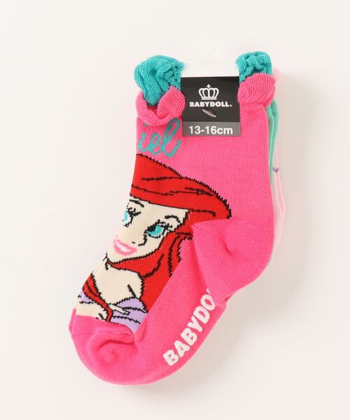 Disney（ディズニー）の「ディズニー プリンセス クルーソックスセット 8497（ソックス/靴下・キッズ・その他21/その他22/ターコイズブルー/イエロー/その他24/その他23・17-20/13-16）」の10枚目の写真