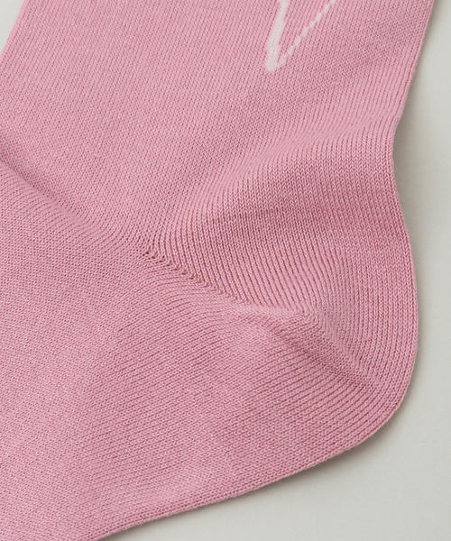 CONVERSE TOKYO（コンバーストウキョウ）の「BIG STAR★ PAINT SOX（ソックス/靴下・レディース・ホワイト/ブラック/ピンク/ブルー・3/1）」の7枚目の写真