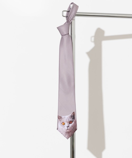 Quit Running（クイトランニング）の「とろみネクタイ 猫 総柄 デザイン（ネクタイ・メンズ・その他1/その他2/その他5/その他3/その他4/その他6/その他7/その他8/その他9/その他10/その他11/その他12/その他13/その他14/その他15/その他16/その他21/その他19/その他20/その他18/その他17/その他23/その他25/その他26/その他22/その他24・FREE）」の5枚目の写真