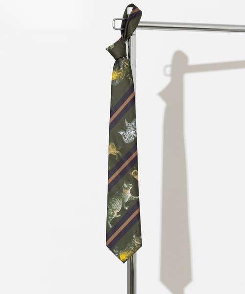 Quit Running（クイトランニング）の「とろみネクタイ 猫 総柄 デザイン（ネクタイ・メンズ・その他1/その他2/その他5/その他3/その他4/その他6/その他7/その他8/その他9/その他10/その他11/その他12/その他13/その他14/その他15/その他16/その他21/その他19/その他20/その他18/その他17/その他23/その他25/その他26/その他22/その他24・FREE）」の6枚目の写真