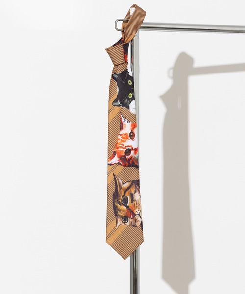 Quit Running（クイトランニング）の「とろみネクタイ 猫 総柄 デザイン（ネクタイ・メンズ・その他1/その他2/その他5/その他3/その他4/その他6/その他7/その他8/その他9/その他10/その他11/その他12/その他13/その他14/その他15/その他16/その他21/その他19/その他20/その他18/その他17/その他23/その他25/その他26/その他22/その他24・FREE）」の7枚目の写真