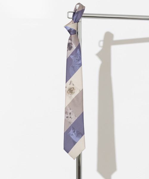 Quit Running（クイトランニング）の「とろみネクタイ 猫 総柄 デザイン（ネクタイ・メンズ・その他1/その他2/その他5/その他3/その他4/その他6/その他7/その他8/その他9/その他10/その他11/その他12/その他13/その他14/その他15/その他16/その他21/その他19/その他20/その他18/その他17/その他23/その他25/その他26/その他22/その他24・FREE）」の9枚目の写真