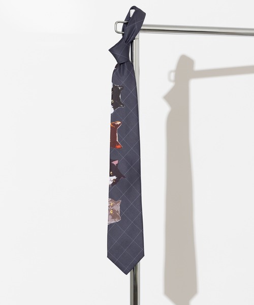 Quit Running（クイトランニング）の「とろみネクタイ 猫 総柄 デザイン（ネクタイ・メンズ・その他1/その他2/その他5/その他3/その他4/その他6/その他7/その他8/その他9/その他10/その他11/その他12/その他13/その他14/その他15/その他16/その他21/その他19/その他20/その他18/その他17/その他23/その他25/その他26/その他22/その他24・FREE）」の10枚目の写真