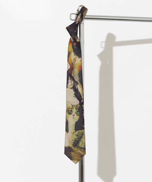 Quit Running（クイトランニング）の「とろみネクタイ 猫 総柄 デザイン（ネクタイ・メンズ・その他1/その他2/その他5/その他3/その他4/その他6/その他7/その他8/その他9/その他10/その他11/その他12/その他13/その他14/その他15/その他16/その他21/その他19/その他20/その他18/その他17/その他23/その他25/その他26/その他22/その他24・FREE）」の16枚目の写真