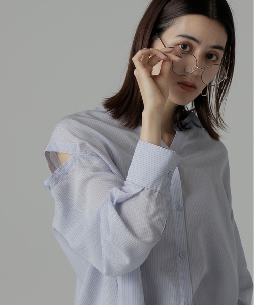 FREE'S MART（フリーズマート）の「サングラス②（サングラス・レディース・ホワイト/ブラック/ブラウン・ﾌﾘ-）」の5枚目の写真