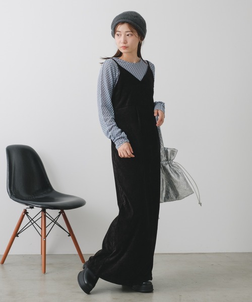 Kastane（カスタネ）の「クリンクルトートバッグ（トートバッグ・レディース・ブラック/シルバー・FREE）」の10枚目の写真