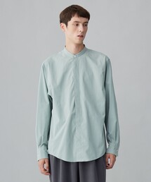 UNFILO（アンフィーロ）の「コンフォート バンドカラーシャツ（シャツ/ブラウス）」