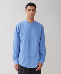 UNFILO（アンフィーロ）の「コンフォート バンドカラーシャツ（シャツ/ブラウス）」