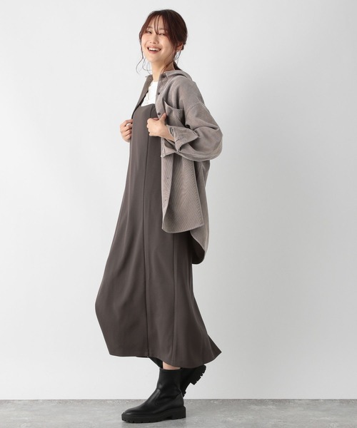 GLOBAL WORK（グローバルワーク）の「イージーケアコーデュロイシャツ/906655（シャツ/ブラウス・レディース・アイボリー/ピンク系その他/ブルー/モカ・FREE）」の13枚目の写真