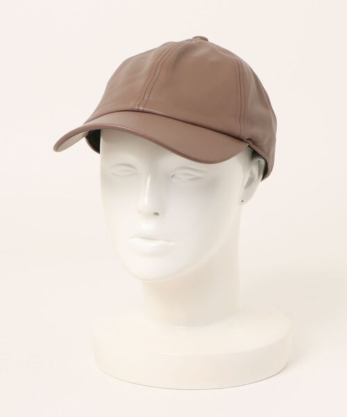 FREE'S MART（フリーズマート）の「PUキャップ（キャップ・レディース・グレー/ブラック・ﾌﾘ-）」の4枚目の写真