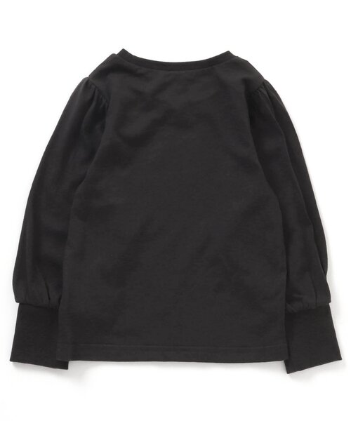 apres les cours(アプレレクール)の「【WEB限定】さくらんぼ・デイジーモチーフパワショルTシャツ(Tシャツ/カットソー・キッズ・チャコール/ラベンダー/アイボリー/ブルー・80/110/90/100/120/140/130)」の8枚目の写真