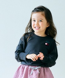 【WEB限定】さくらんぼ・デイジーモチーフパワショルTシャツ