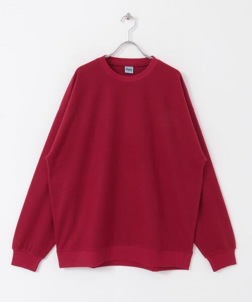 ITEMS URBANRESEARCH（アイテムズ アーバンリサーチ）の「起毛フライス クルーネックプルオーバー（Tシャツ/カットソー・メンズ・ベージュ/ブラック/ネイビー/マスタード/バーガンディー・MEDIUM/LARGE）」の10枚目の写真