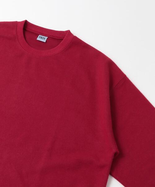 ITEMS URBANRESEARCH（アイテムズ アーバンリサーチ）の「起毛フライス クルーネックプルオーバー（Tシャツ/カットソー・メンズ・ベージュ/ブラック/ネイビー/マスタード/バーガンディー・MEDIUM/LARGE）」の11枚目の写真