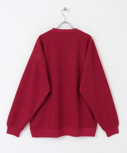 ITEMS URBANRESEARCH（アイテムズ アーバンリサーチ）の「起毛フライス クルーネックプルオーバー（Tシャツ/カットソー・メンズ・ベージュ/ブラック/ネイビー/マスタード/バーガンディー・MEDIUM/LARGE）」の13枚目の写真