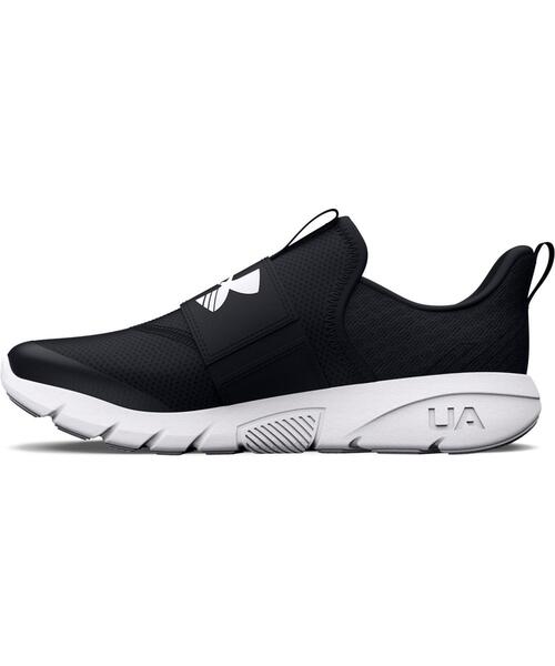 UNDER ARMOUR(アンダーアーマー)の「UAフラッシュ(ランニング/KIDS)(スニーカー・キッズ・ブラック・24.0cm/22.5cm/24.5cm/23.0cm/23.5cm)」の2枚目の写真