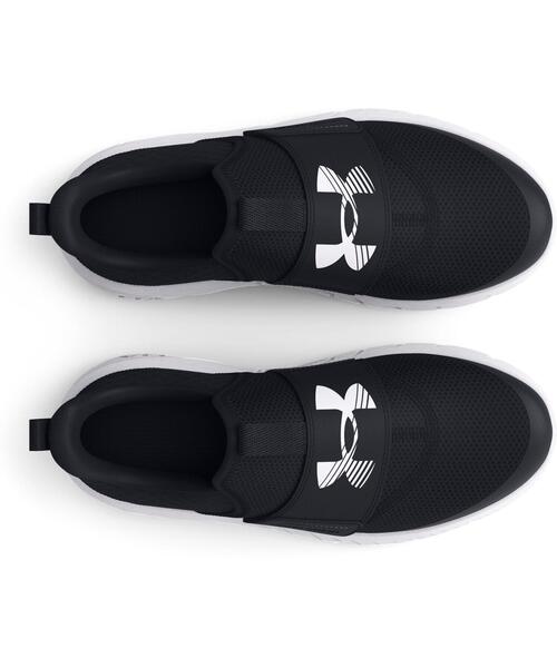 UNDER ARMOUR(アンダーアーマー)の「UAフラッシュ(ランニング/KIDS)(スニーカー・キッズ・ブラック・24.0cm/22.5cm/24.5cm/23.0cm/23.5cm)」の3枚目の写真