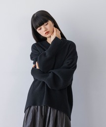 yuw | ウールカシミヤVネックプルオーバー 969828(ニット/セーター)