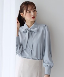 BLUEEAST | ボウタイリボンブラウス(シャツ/ブラウス)