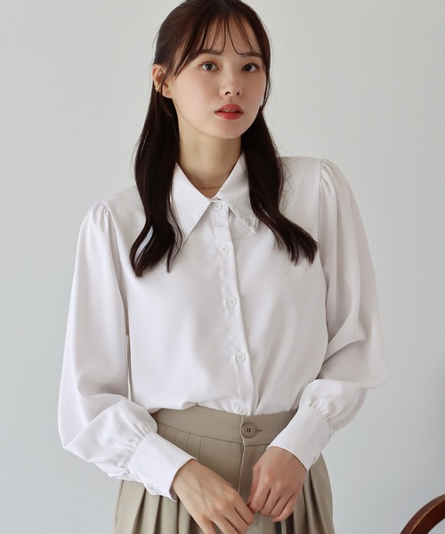 ボウタイリボンブラウス（シャツ/ブラウス）｜BLUEEAST（ブルー