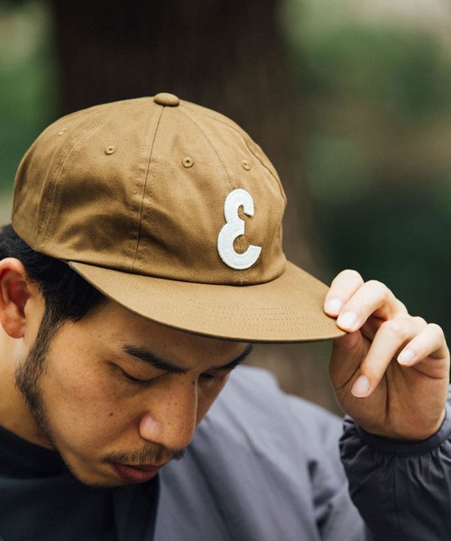 EKAL（エカル）の「8パネルベースボールキャップ（キャップ・メンズ・ブラック/オリーブ/オレンジ/チャコールグレー・FREE）」の5枚目の写真