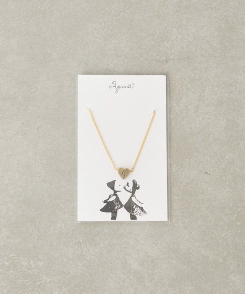 aquvii（アクビ）の「アクビ kissing necklace ハート（ネックレス・レディース・ゴールド/シルバー・フリー）」の10枚目の写真