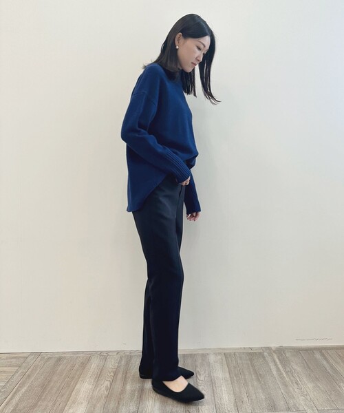 UNFILO(アンフィーロ)の「【保温】ウォームテーパードパンツ(その他パンツ・レディース・ベージュ系/ブラック系/ネイビー系・XX-LARGE/X-LARGE)」の5枚目の写真