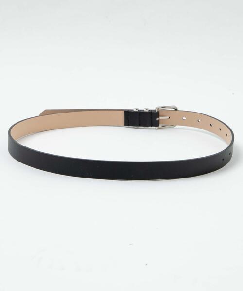 LUCY(ルーシー)の「LUCY/METAL LOOP BELT(ベルト・メンズ・ブラック・FREE)」の4枚目の写真