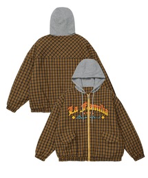 HOOK（フック）の「【HOOK】アメカジチェック柄フードパーカージャケット（その他アウター）」