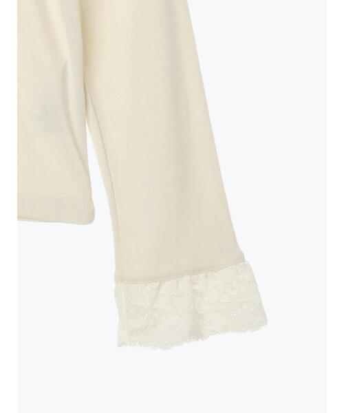 ehka sopo（エヘカソポ）の「レース襟カットソー（Tシャツ/カットソー・レディース・オフホワイト/キナリ/ブラック・F）」の17枚目の写真