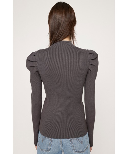 SLY TUCK PUFF SLEEVE HG トップス BLK -ファッション通販