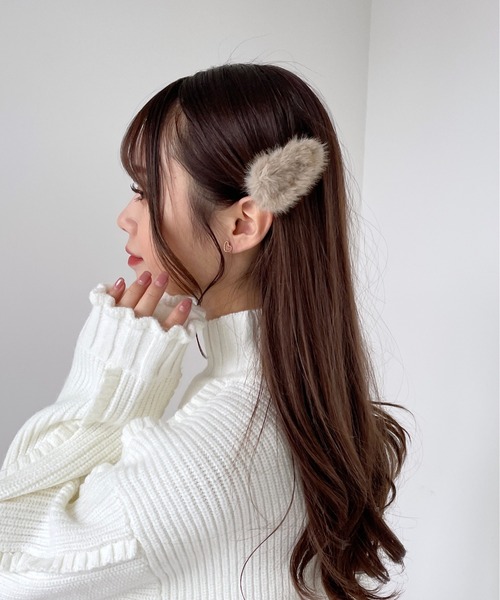 No.228トナカイ リースのクリップ♡ベビーヘアクリップ セミ No.228トナカイ リースのクリップ♡ベビーヘアクリップ セミ