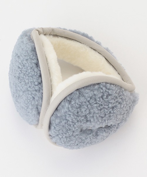 LOVETOXIC(ラブトキシック)の「【LTXC】ボアイヤーマフ(イヤーマフ・キッズ・ブルー/グリーン/アイボリー・FREE)」の5枚目の写真