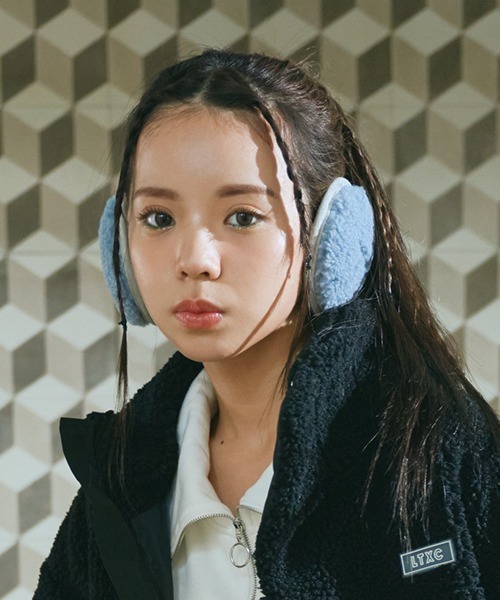 LOVETOXIC(ラブトキシック)の「【LTXC】ボアイヤーマフ(イヤーマフ・キッズ・ブルー/グリーン/アイボリー・FREE)」の9枚目の写真