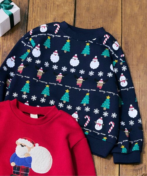 セール】冬のバラエティモチーフトレーナー（スウェット）｜apres les