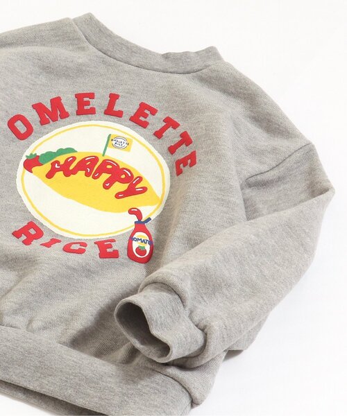 apres les cours（アプレレクール）の「冬のバラエティモチーフトレーナー（スウェット・キッズ・アイボリー/ピンク/ネイビー/パープル/グリーン/ブラウン/レッド/イエロー/グレー・100/140/80/130/120/90/110）」の3枚目の写真