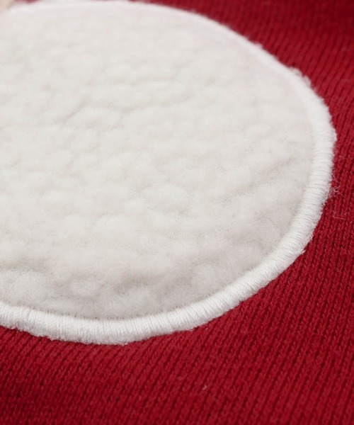 apres les cours（アプレレクール）の「冬のバラエティモチーフトレーナー（スウェット・キッズ・アイボリー/ピンク/ネイビー/パープル/グリーン/ブラウン/レッド/イエロー/グレー・100/140/80/130/120/90/110）」の16枚目の写真