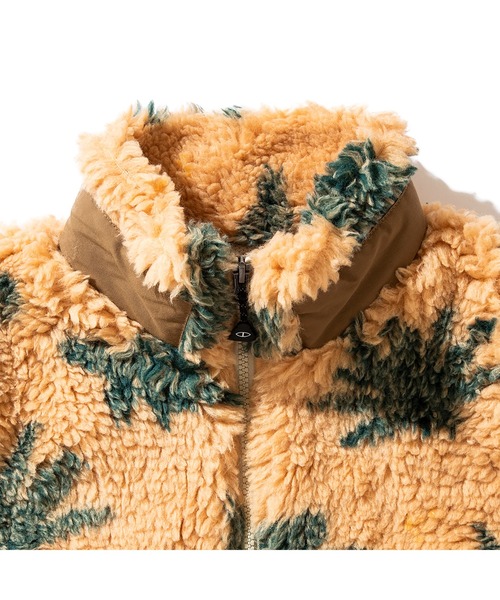 トップス POLER JACQUARD SHERPA VEST POLeR Polar POLeR POLER Jacquard Sherpa Vest