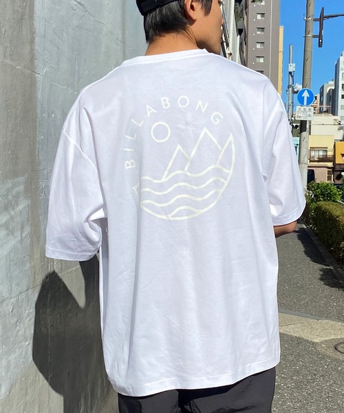 BILLABONG(ビラボン)の「BILLABONG/ビラボン 半袖Tシャツ UVケア 防臭 BE011-304(Tシャツ/カットソー・メンズ・グレー/オフホワイト/ブラック・M/L/XL)」の1枚目の写真