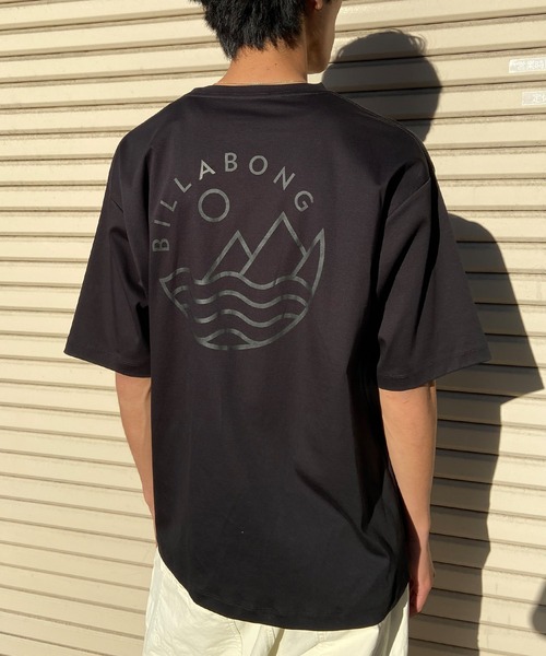 BILLABONG(ビラボン)の「BILLABONG/ビラボン 半袖Tシャツ UVケア 防臭 BE011-304(Tシャツ/カットソー・メンズ・グレー/オフホワイト/ブラック・M/L/XL)」の2枚目の写真