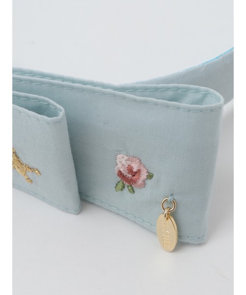 PINK HOUSE（ピンクハウス）の「花と星刺繍リボン付き
