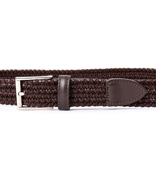 NOLLEY’S（ノーリーズ）の「【Saddler's/サドラーズ】別注イントレチャートコンビ30 イタリア製 メッシュベルト（ベルト・メンズ・ブラック系その他3/ベージュ系その他3/ブルー系その他7・FREE）」の14枚目の写真